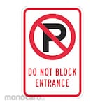 LYLE No Parking Entrance Sign