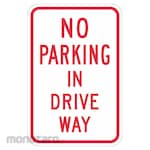 LYLE No Parking In Driveway Sign