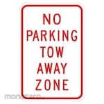 LYLE No Parking Tow Away Zone Sign