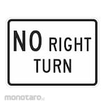 LYLE No Right Turn Traffic Sign