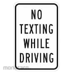 LYLE No Texting Traffic Sign