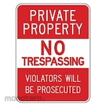 LYLE No Trespassing & Private Property Sign