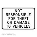 LYLE Parking Lot Damage Advisory Sign