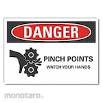 LYLE Pinch Point & Keep Hand Clear Sign