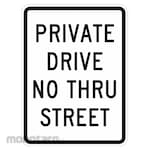 LYLE Private Drive Road Traffic Sign