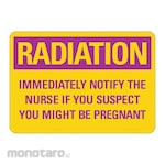 LYLE Radiation Sign Non-PVC Polymer