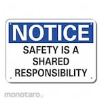 LYLE Reflective Accident Prevention Notice Sign