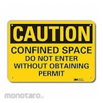 LYLE Reflective Confined Space Caution Sign