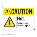 LYLE Reflective Hot Caution Sign