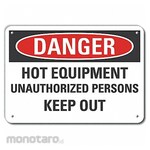LYLE Reflective Hot Danger Sign