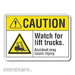 LYLE Reflective Lift Truck Traffic Caution Sign