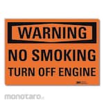 LYLE Reflective No Smoking Label Aluminum