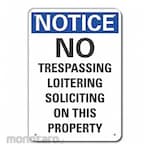 LYLE Reflective No Trespassing Notice Sign