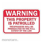 LYLE Reflective No Trespassing Warning Sign