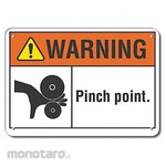 LYLE Reflective Pinch Point Warning Sign