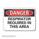LYLE Reflective Respirator Required Danger Sign