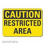 LYLE Reflective Restricted Area Caution Sign