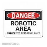 LYLE Reflective Robot Area Danger Sign