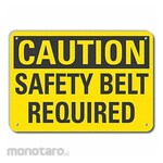 LYLE Reflective Safety Belt Caution Sign