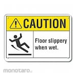 LYLE Reflective Slippery Floor Caution Sign