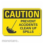 LYLE Reflective Spill Control Caution Sign