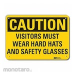 LYLE Reflective Visitors Caution Sign