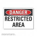 LYLE Restricted Area Danger Label