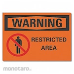 LYLE Restricted Area Warning Label