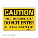LYLE Robot Area Caution Reflective Label
