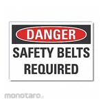 LYLE Safety Belt Danger Label