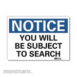 LYLE Search & Inspection Signs