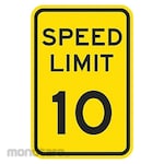 LYLE Speed Limit Warning Sign