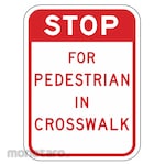 LYLE Stop For Pedestrians In Crosswalk Signs