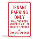 LYLE Tennant Parking Sign