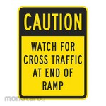 LYLE Watch For Cross Traffic Sign