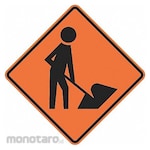 LYLE Worker Ahead Sign