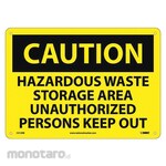 NMC Caution Hazardous Waste Storage Area Sign