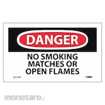 NMC Danger No Smoking Matches or Open Flames