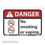NMC Danger No Smoking Or Vaping Sign