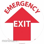 NMC Emergency Exit Walk On Floor Sign