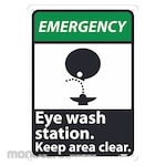 NMC Emergency Eye Wash Station Keep Area Clean