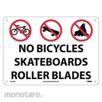 NMC Sign No Bicycle Skateboard Roller Blade