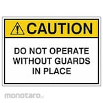 Non Brand Machine Guarding Sign