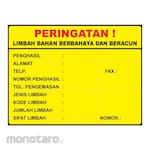 RGP Sticker Label Limbah B3