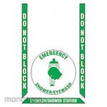 SLIP-GARD Emergency Eyewash Sign