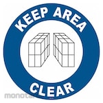 STRANCO INC Perimeter Safety Sign For General Area & Space