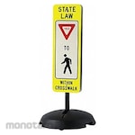 TAPCO Yield To Pedestrian In Crosswalk