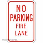 ZING Sign No Parking Fire Lane