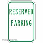 ZING Sign Reserved Parking HIP