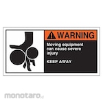 BRADY Machine In Use Warning Sign (Tanda Mesin Beroperasi)
